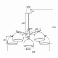 MARBELLA lampa wisząca E27 IP20 | 2088 Argon