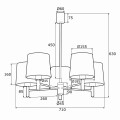 PONTE lampa wisząca E27 IP20 | 2089 Argon