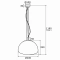 TRINI lampa wisząca L E27 IP20 | 4350 Argon