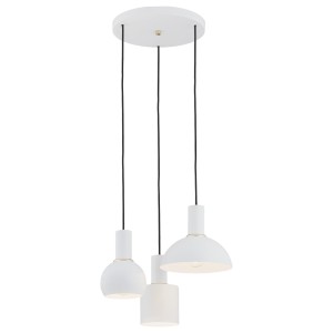SINES lampa wisząca na okrągłej podsufitce E27 IP20 | 1468 Argon