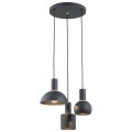 SINES lampa wisząca na okrągłej podsufitce E27 IP20 | 1472 Argon