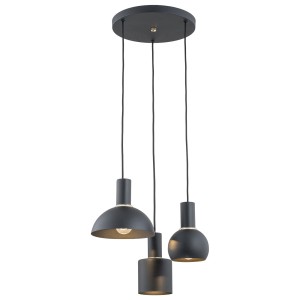 SINES lampa wisząca na okrągłej podsufitce E27 IP20 | 1472 Argon