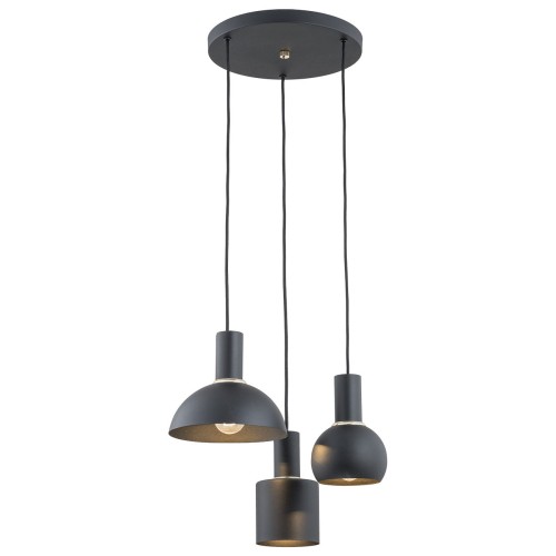 SINES lampa wisząca na okrągłej podsufitce E27 IP20 | 1472 Argon