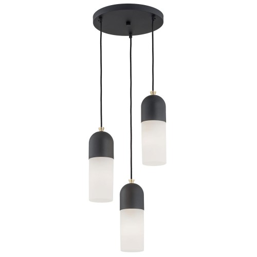 BURGOS lampa wisząca okrągła podsufitka E27 IP20 | 1467 Argon