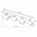 LAGOS plafon GU10 IP20 | 1689 Argon