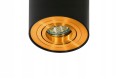 Lampa sufitowa / natynkowa BROSS 1 czarna/złota AZ2955 Azzardo