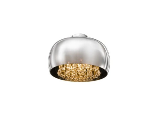 Lampa sufitowa / plafon BURN 2 chrom / kryształ AZ0700 Azzardo