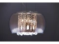 Lampa sufitowa / plafon BURN chrom / kryształ AZ0699 Azzardo