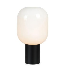 Lampa stołowa BROOKLYN 1L 44cm Czarny/Biały 107482 Markslojd --- ŻARÓWKI LED GRATIS ---