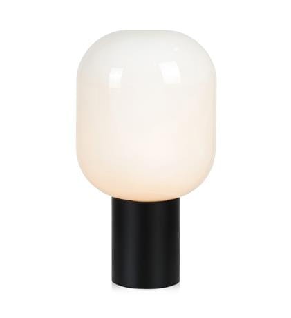 Lampa stołowa BROOKLYN 1L 44cm Czarny/Biały 107482 Markslojd --- ŻARÓWKI LED GRATIS ---