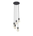 Lampa wisząca SKY 5L Okrągła Czarna 107467 Markslojd --- ŻARÓWKI LED GRATIS ---