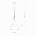 LAMPA WISZĄCA HIGH-BAY BLACK I 5067 Nowodvorski