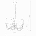 LAMPA WISZĄCA ARES V 205 Nowodvorski
