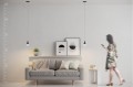 Lampa wisząca DALMATIA 1 czarna AZ2847 Azzardo