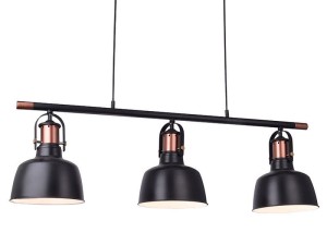 Lampa wisząca DARLING 3 LINE czarny AZ2144 Azzardo
