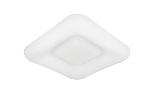 Lampa sufitowa  / Plafon DONUT SQUARE TOP 60 ściemnialny z pilotem biały AZ2665 Azzardo