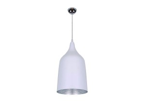 Lampa wisząca FABIO M biały / srebrny AZ0300 Azzardo