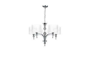 Lampa wisząca IMPRESS 5 biały AZ1007 Azzardo