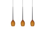 Lampa wisząca IZZA 3 bursztynowa AZ2322 Azzardo