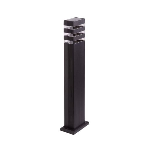Słupek ogrodowy czarny aluminium 60cm Gu10
