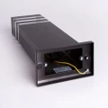 Słupek ogrodowy czarny aluminium 60cm Gu10 czujnik ruchu