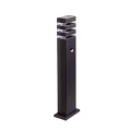 Słupek ogrodowy czarny aluminium 60cm Gu10 czujnik ruchu