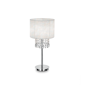 Lampa stołowa OPERA TL1 BIANCO biała 068305 Ideallux