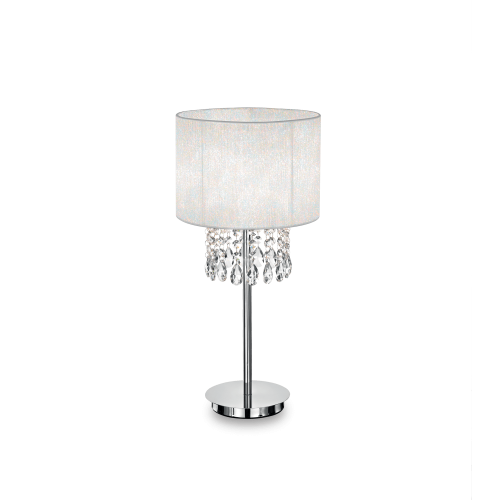 Lampa stołowa OPERA TL1 BIANCO biała 068305 Ideallux