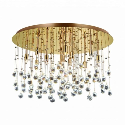 Lampa sufitowa MOONLIGHT PL12 złota 082783 Ideallux