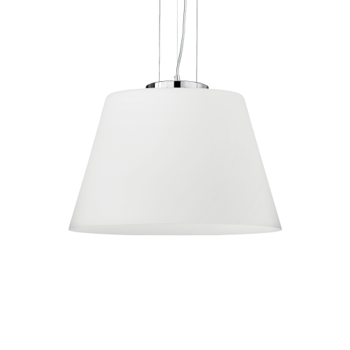 Lampa wisząca CYLINDER SP1 D40 biała 025438 Ideallux