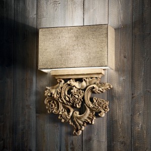 Kinkiet PETER AP2 kolor drewna 075211 Ideallux