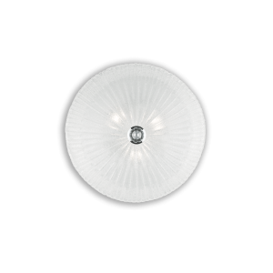 Lampa sufitowa SHELL PL3 transparentna 008608 Ideallux