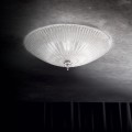 Lampa sufitowa SHELL PL4 transparentna 008615 Ideallux