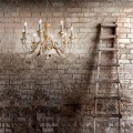 Lampa wisząca FIRENZE SP8 BIANCO ANTICO antycza biel 012872 Ideallux