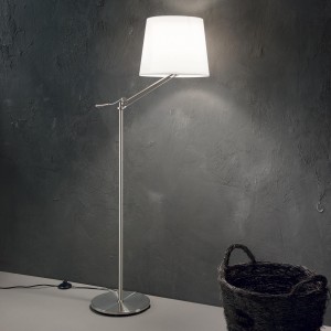 Lampa podłogowa REGOL PT1 BIANCO biała 014609 Ideallux