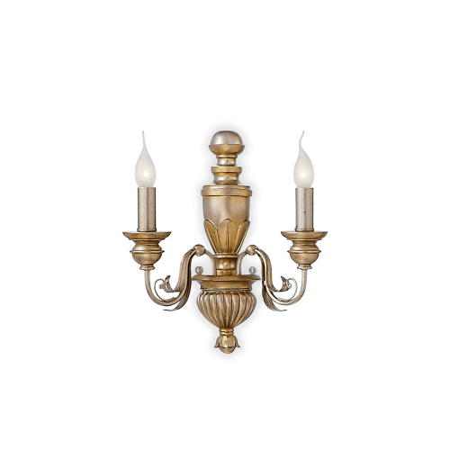 Kinkiet FIRENZE AP2 ORO ANTICO antyczne złoto 020846 Ideallux