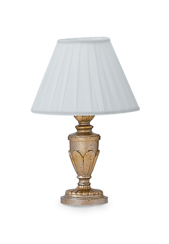 Lampa stołowa FIRENZE TL1 antyczne złoto 020853 Ideallux