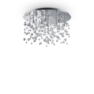 Lampa sufitowa NEVE PL12 chrom 022239 Ideallux