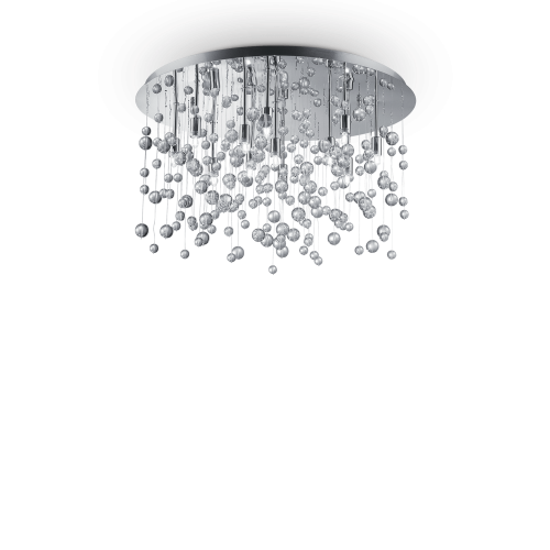 Lampa sufitowa NEVE PL12 chrom 022239 Ideallux