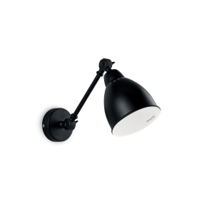 Kinkiet NEWTON AP1 NERO czarny 027852 Ideallux