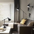 Kinkiet NEWTON AP1 NERO czarny 027852 Ideallux
