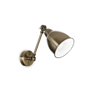 Kinkiet NEWTON AP1 BRUNITO antyczny mosiądz 027876 Ideallux