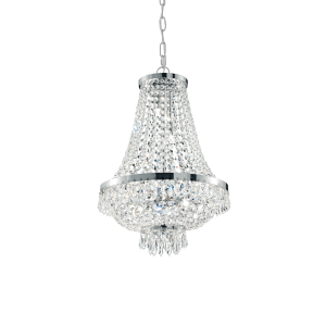 Lampa wisząca CAESAR SP6 CROMO chrom 033532 Ideallux