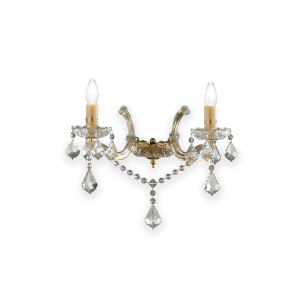 Kinkiet FLORIAN NAPOLEON AP2 ORO zloty 035659 Ideallux