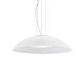 Lampa wisząca LENA SP3 D64 BIANCO biała 035727 Ideallux