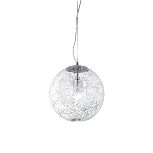 Lampa wisząca MAPA MAX SP1 D30 srebrna 045115 Ideallux