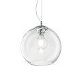 Lampa wisząca NEMO SP1 D30 TRASPARENTE transparentna 052809 Ideallux