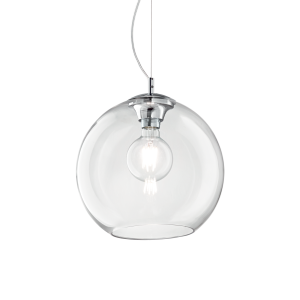 Lampa wisząca NEMO SP1 D30 TRASPARENTE transparentna 052809 Ideallux