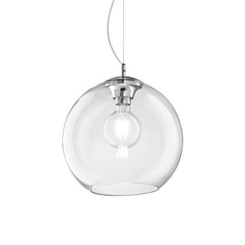 Lampa wisząca NEMO SP1 D30 TRASPARENTE transparentna 052809 Ideallux