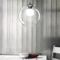 Lampa wisząca NEMO SP1 D40 TRASPARENTE transparentna 052816 Ideallux